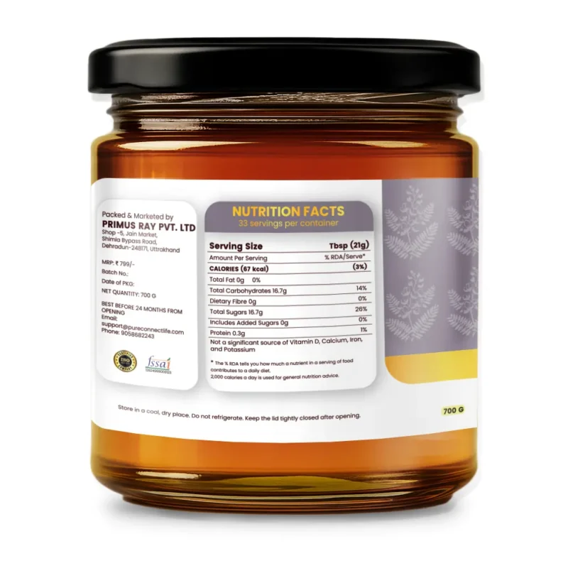 Kashmiri Acacia Honey 1400gms - Image 3