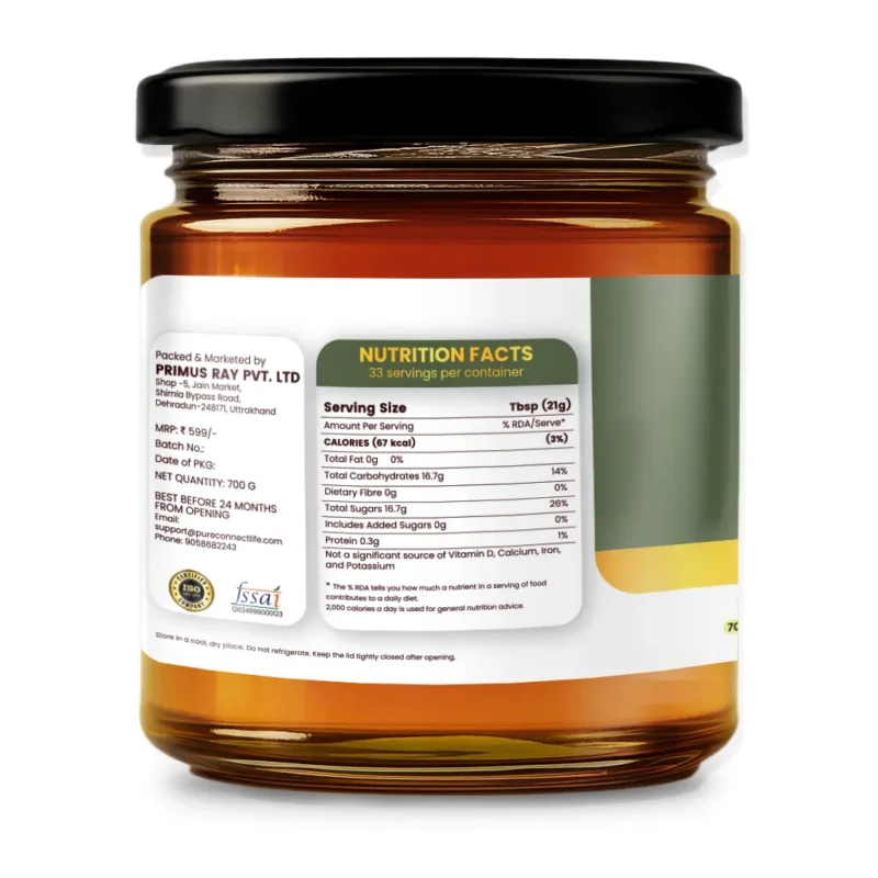 Natural Tulsi Honey 700gms - Image 2