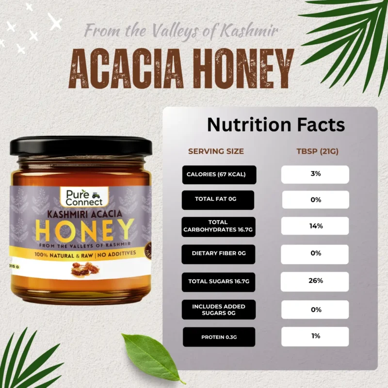 Kashmiri Acacia Honey 1400gms - Image 5