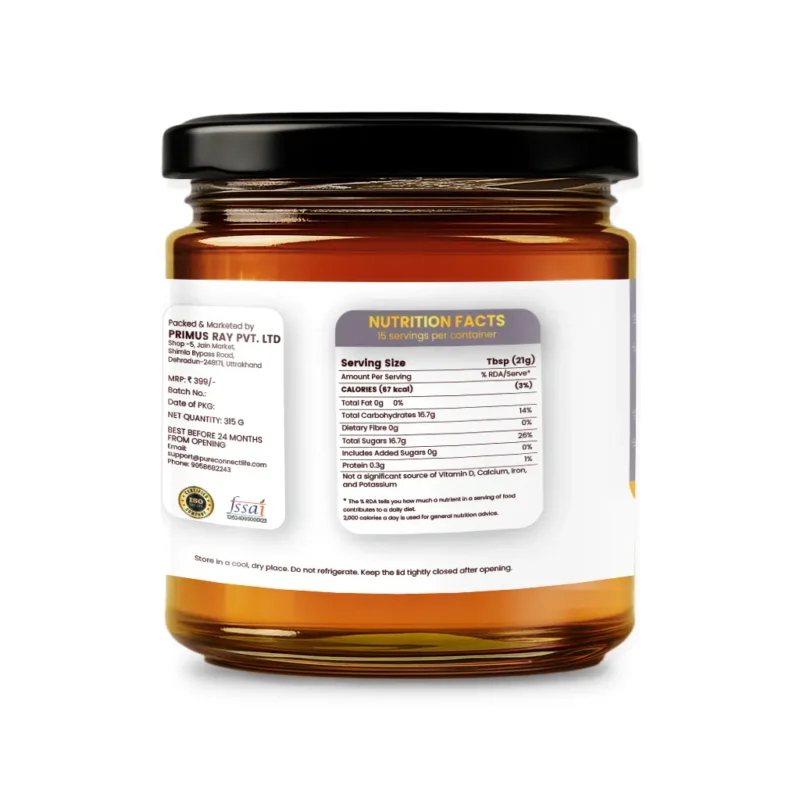 Kashmiri Acacia Honey 315gms - Image 2
