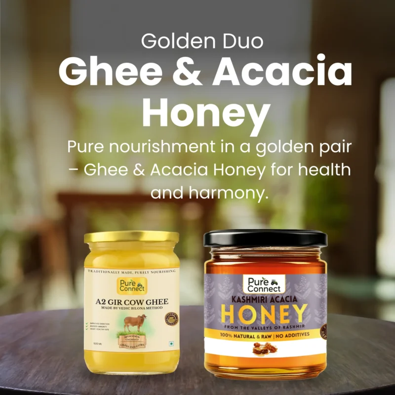 Golden Duo – Ghee & Acacia Honey