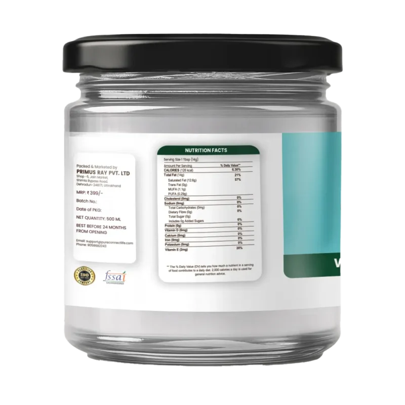 Coconut oil 1000ml - Image 2