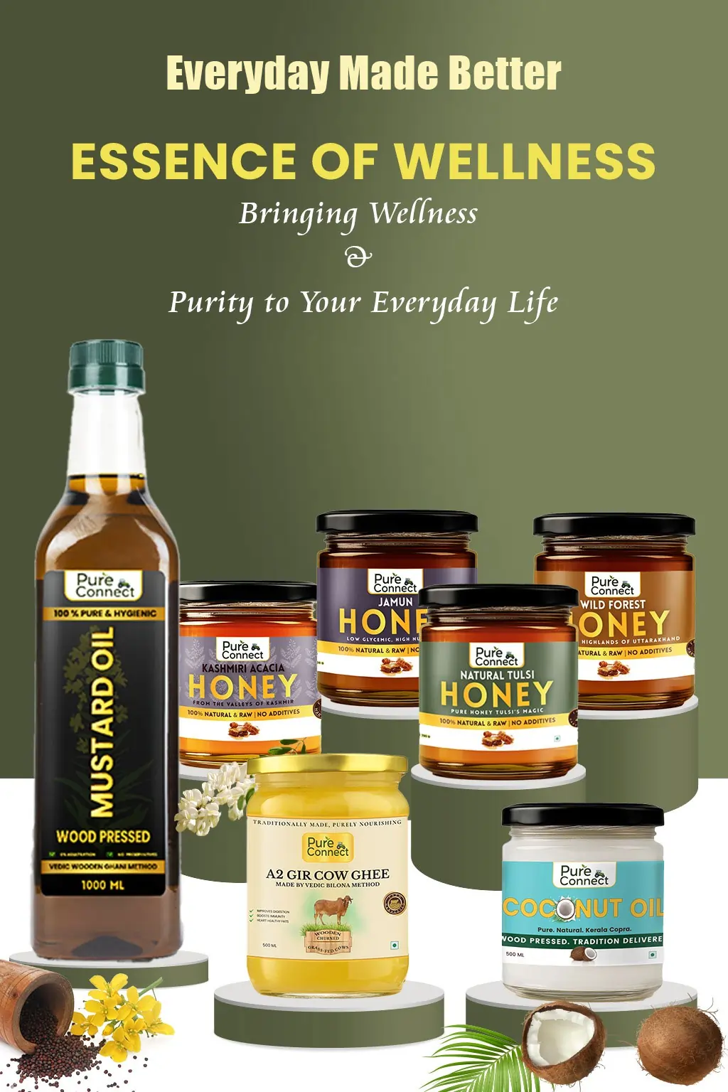 Pure connets all produts